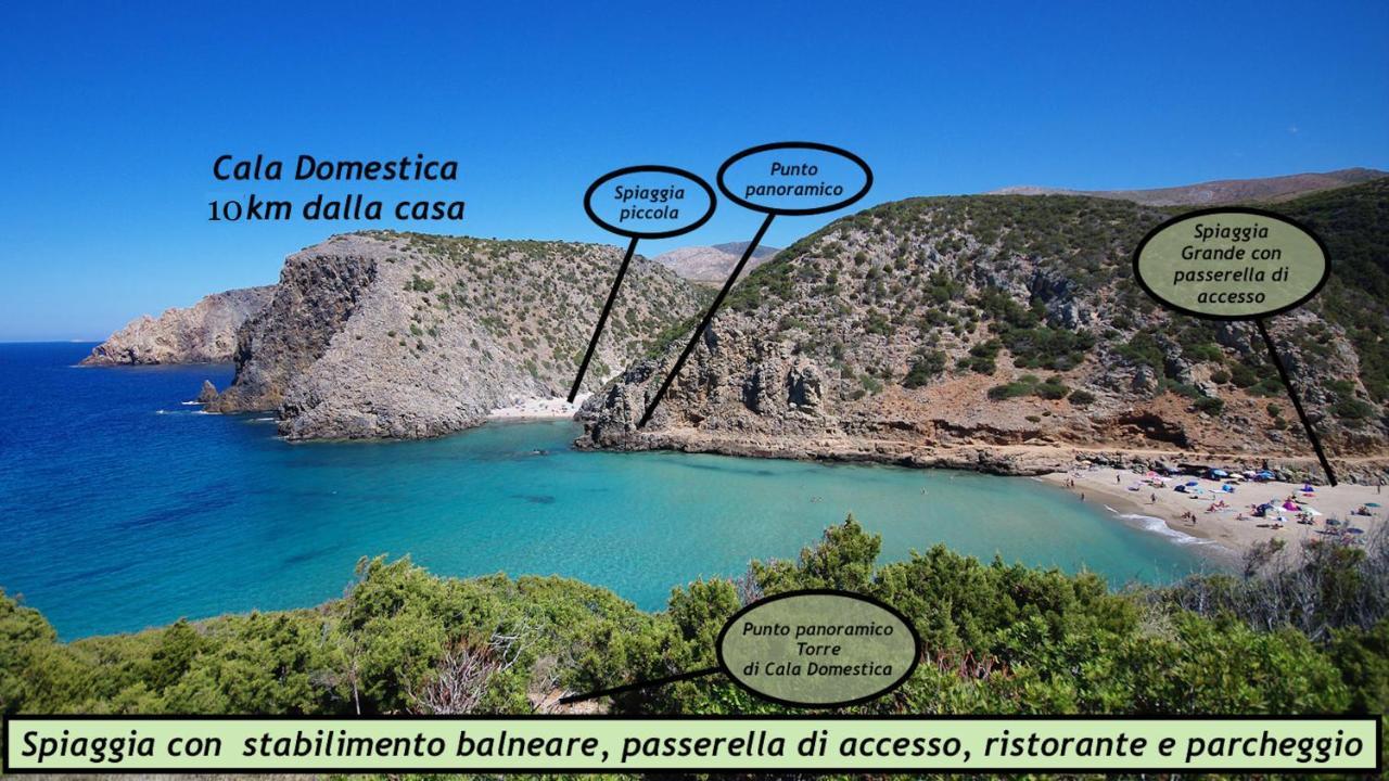 Il Blu Tanca Piras Nebida Exterior foto